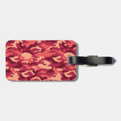 MARTIAN DESERT CAMO/CAMOUFLAGE DAZZLE PATROON BAGAGELABEL (Achterkant horizontaal)