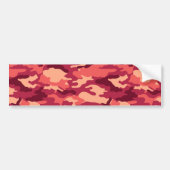 MARTIAN DESERT CAMO/CAMOUFLAGE DAZZLE PATROON BUMPERSTICKER (Voorkant)