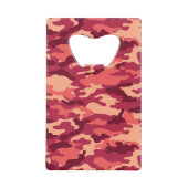 MARTIAN DESERT CAMO/CAMOUFLAGE DAZZLE PATROON CREDITKAART FLESSENOPENER (Voorkant)