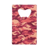 MARTIAN DESERT CAMO/CAMOUFLAGE DAZZLE PATROON CREDITKAART FLESSENOPENER (Achterkant)