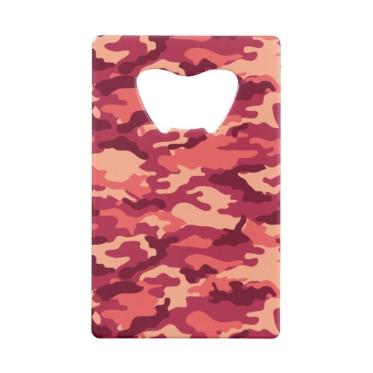 MARTIAN DESERT CAMO/CAMOUFLAGE DAZZLE PATROON CREDITKAART FLESSENOPENER (Achterkant)