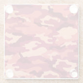 MARTIAN DESERT CAMO/CAMOUFLAGE DAZZLE PATROON GLAZEN ONDERZETTER (Achterkant)