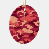 MARTIAN DESERT CAMO/CAMOUFLAGE DAZZLE PATROON KERAMISCH ORNAMENT (Rechts)