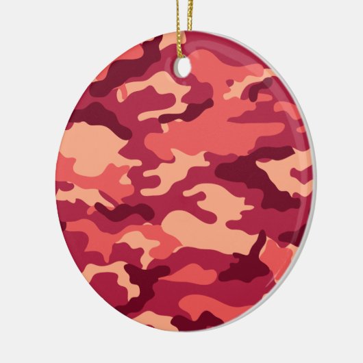 MARTIAN DESERT CAMO/CAMOUFLAGE DAZZLE PATROON KERAMISCH ORNAMENT (Links)