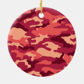 MARTIAN DESERT CAMO/CAMOUFLAGE DAZZLE PATROON KERAMISCH ORNAMENT (Achterkant)