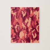 MARTIAN DESERT CAMO/CAMOUFLAGE DAZZLE PATROON LEGPUZZEL (Verticaal)