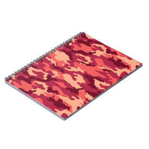 MARTIAN DESERT CAMO/CAMOUFLAGE DAZZLE PATROON NOTITIEBOEK