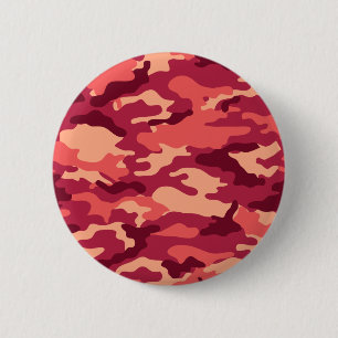 MARTIAN DESERT CAMO/CAMOUFLAGE DAZZLE PATROON RONDE BUTTON 5,7 CM