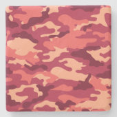 MARTIAN DESERT CAMO/CAMOUFLAGE DAZZLE PATROON STENEN ONDERZETTER (Voorkant)