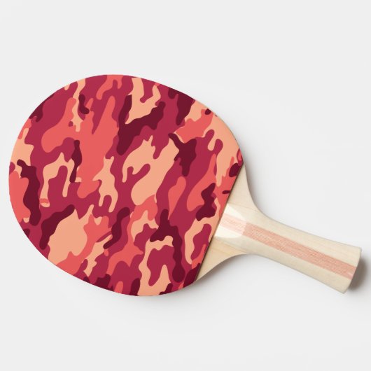 MARTIAN DESERT CAMO/CAMOUFLAGE DAZZLE PATROON TAFELTENNISBATJE (Zijkant)