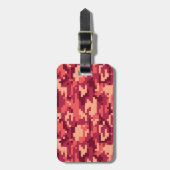 MARTIAN DESERT DIGITALE CAMO/CAMOUFLAGE BAGAGELABEL (Voorkant verticaal)