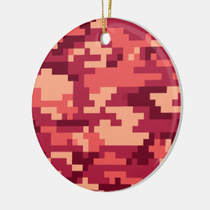 MARTIAN DESERT DIGITALE CAMO/CAMOUFLAGE KERAMISCH ORNAMENT