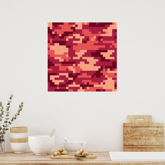 MARTIAN DESERT DIGITALE CAMO/CAMOUFLAGE POSTER (Keuken)