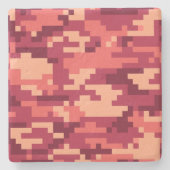 MARTIAN DESERT DIGITALE CAMO/CAMOUFLAGE STENEN ONDERZETTER (Voorkant)