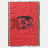 Martian Hound Deken (Voorkant Verticaal)