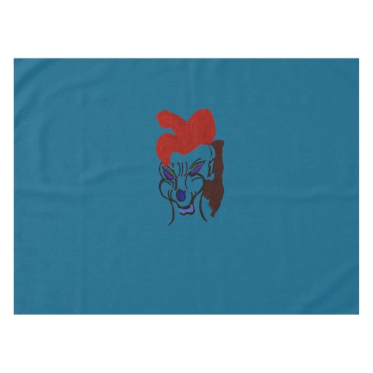 Martian Hound Tafelkleed (Voorkant (Horizontaal))