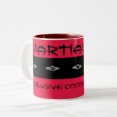 Martian Joe Exclusive Cocoa Moe Mocha Tweekleurige Koffiemok (Voorkant links)