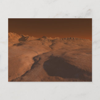Martian Landscape Briefkaart