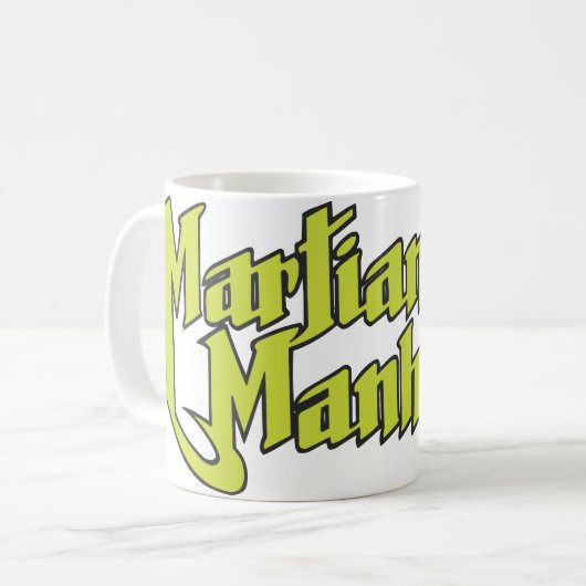 Martian Manhunter Logo Koffiemok (Voorkant links)