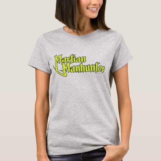 Martian Manhunter Logo T-shirt (Voorkant)