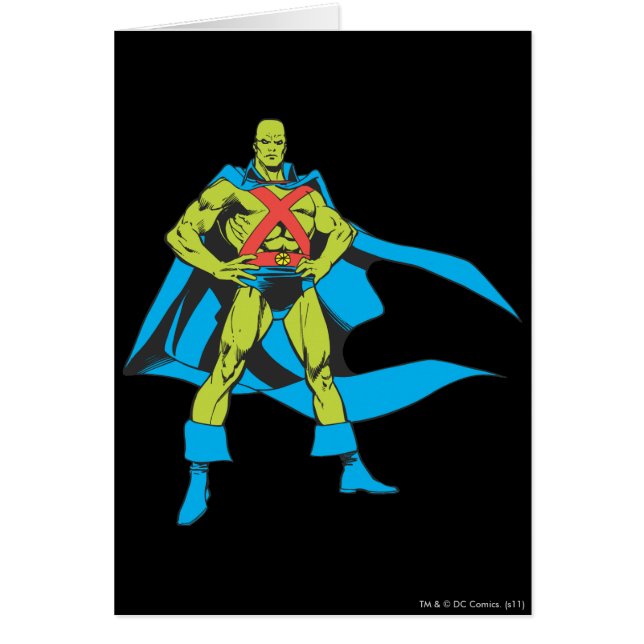 Martian Manhunter Poses (Voorkant)