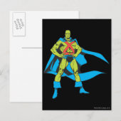 Martian Manhunter Poses Briefkaart (Voorkant / Achterkant)