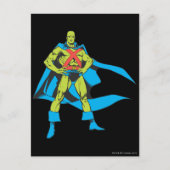 Martian Manhunter Poses Briefkaart (Voorkant)
