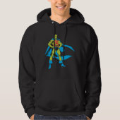 Martian Manhunter Poses Hoodie (Voorkant)