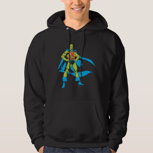 Martian Manhunter Poses Hoodie (Voorkant)