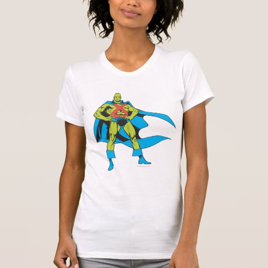 Martian Manhunter Poses T-shirt (Voorkant)