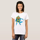 Martian Manhunter Poses T-shirt (Voorkant volledig)