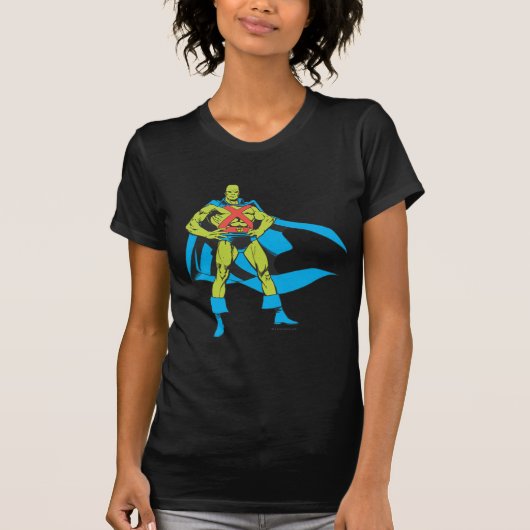 Martian Manhunter Poses T-shirt (Voorkant)