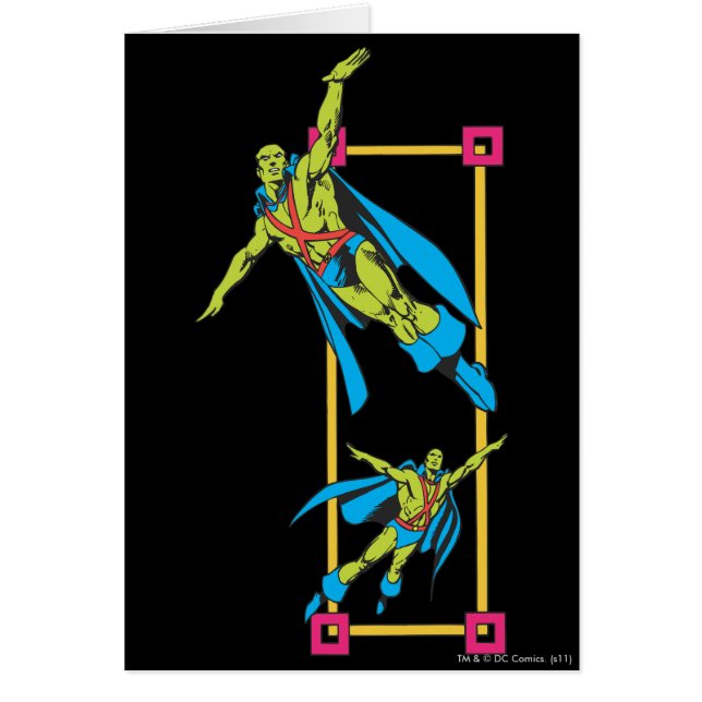 Martian Manhunter Soars (Voorkant)