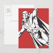 Martian Manhunter Soars 2 Briefkaart (Voorkant / Achterkant)