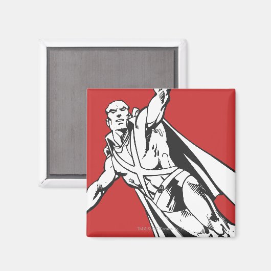Martian Manhunter Soars 2 Magneet (Voorkant / Achterkant)