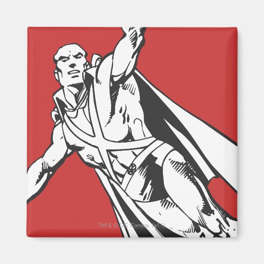 Martian Manhunter Soars 2 Magneet (Voorkant)