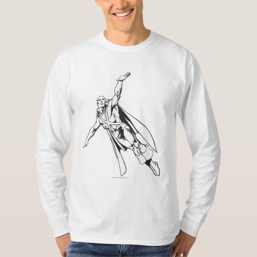 Martian Manhunter Soars 2 T-shirt (Voorkant)