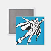 Martian Manhunter Soars 3 Magneet (Voorkant / Achterkant)