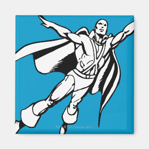 Martian Manhunter Soars 3 Magneet