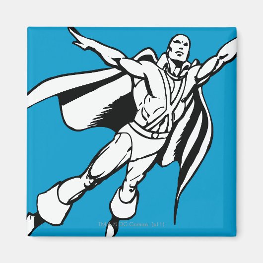 Martian Manhunter Soars 3 Magneet (Voorkant)