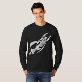 Martian Manhunter Soars 4 T-shirt (Voorkant volledig)