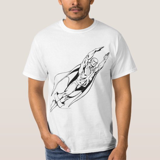 Martian Manhunter Soars 4 T-shirt (Voorkant)