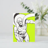 Martian Manhunter Soars 5 Briefkaart (Staand voorkant)