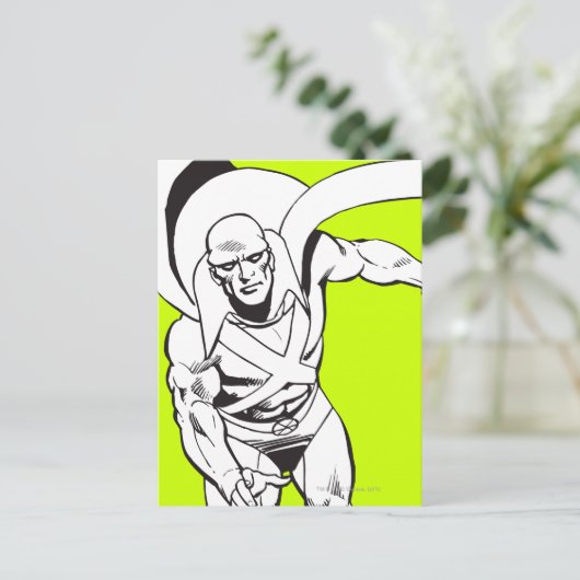Martian Manhunter Soars 5 Briefkaart (Staand voorkant)