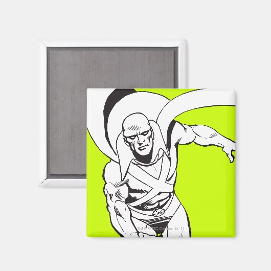 Martian Manhunter Soars 5 Magneet (Voorkant / Achterkant)