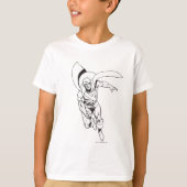 Martian Manhunter Soars 5 T-shirt (Voorkant)