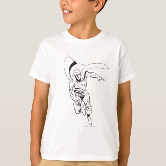 Martian Manhunter Soars 5 T-shirt (Voorkant)