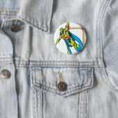 Martian Manhunter Soars Ronde Button 5,7 Cm (In situ)