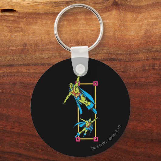 Martian Manhunter Soars Sleutelhanger (Voorkant)