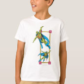 Martian Manhunter Soars T-shirt (Voorkant)